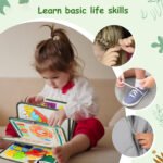 Educational Travel Toy Felt Busy Book - Image 6