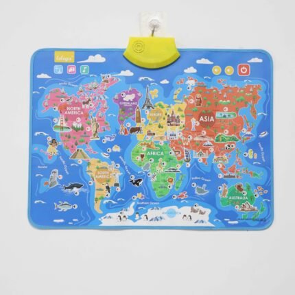 Interactive Talking World Map Poster Kids' Educational Toy